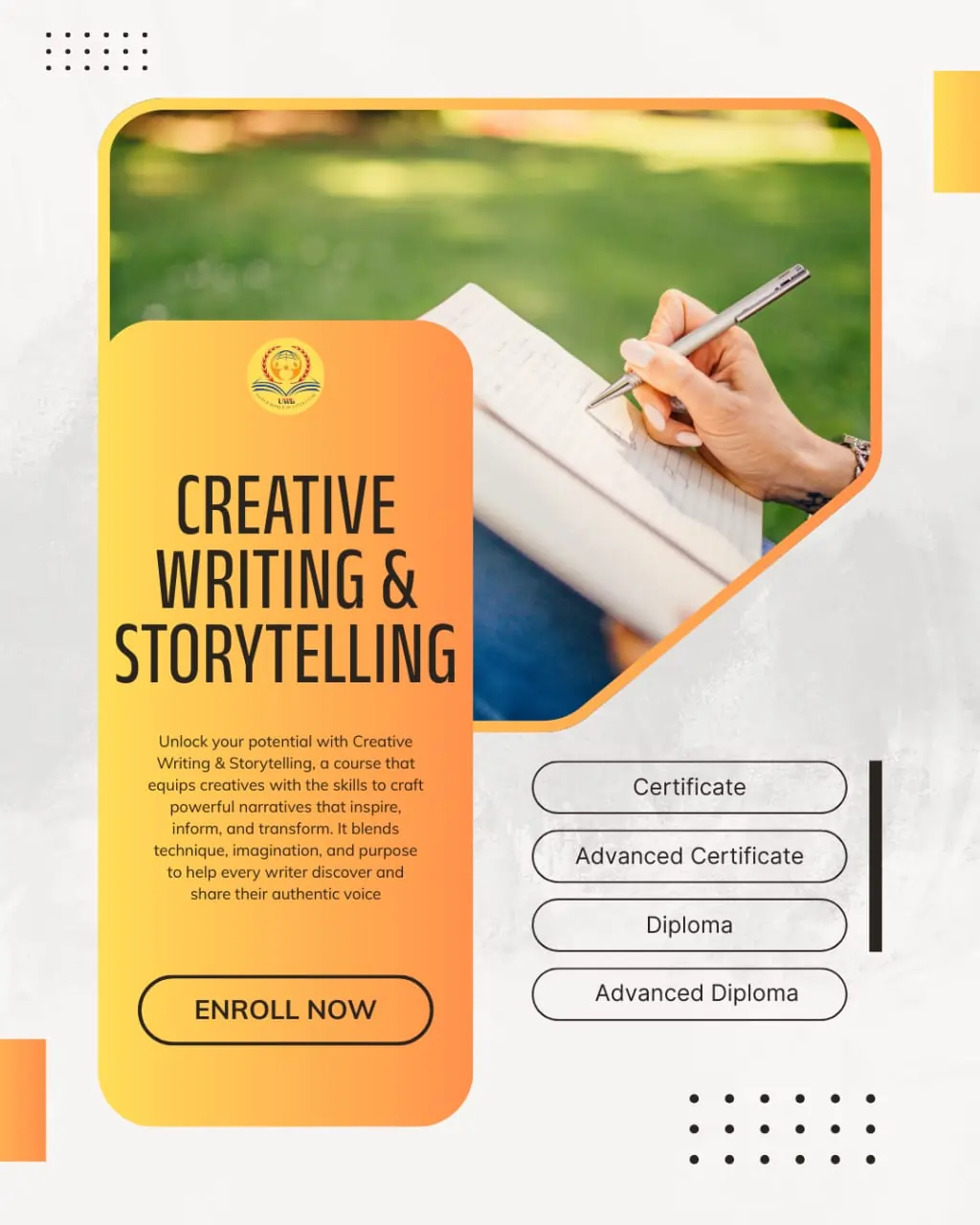 Creative Writing & Storytelling