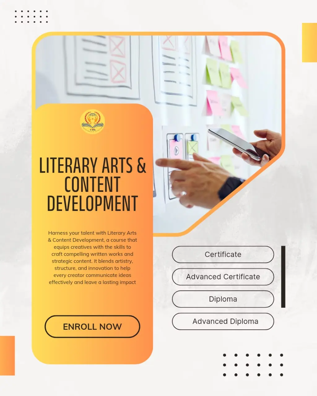 Literary Arts & Content Development