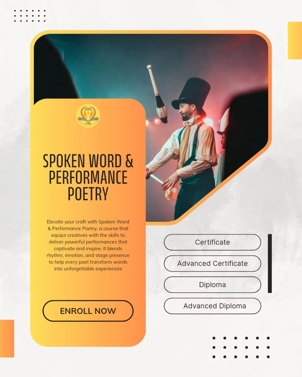 Spoken Word & Performance Poetry