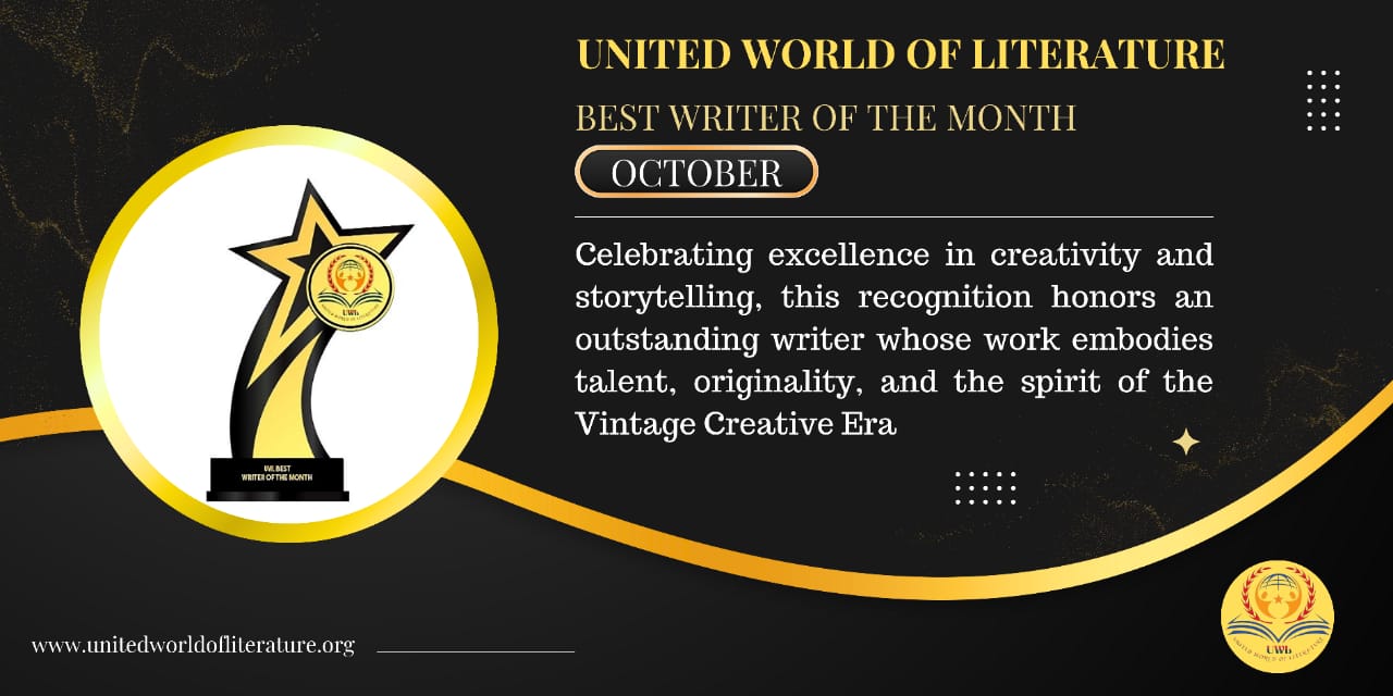 Best Writer Of The Month (October 2025)