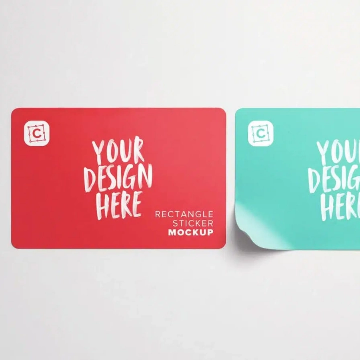 UWL Dee Rectangle Stickers