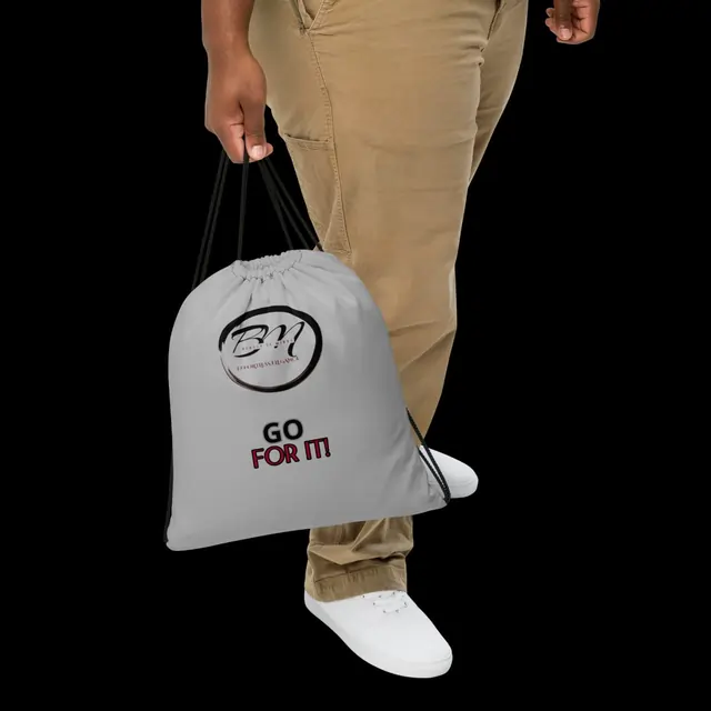 Beauty of Minds Drawstring All-Over Print Bag