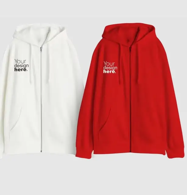 UWL Oversized Zipper Dee Hoodies